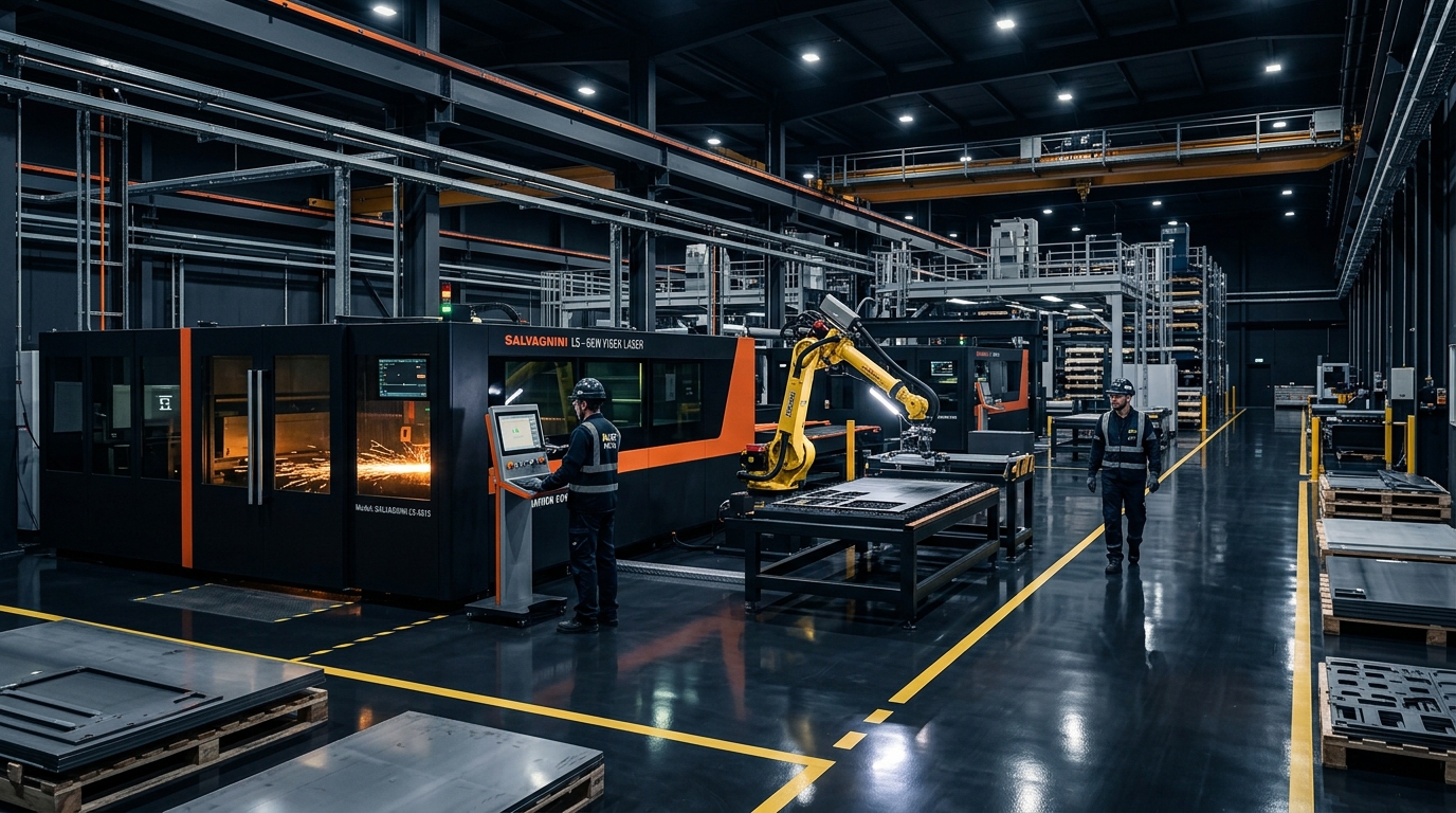 A to Z CNC Cutting Solution metal fabrication facility in Chengani, Malappuram
